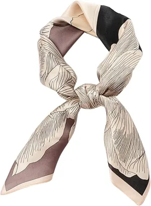MEISEE 100% Pure Mulberry Silk Scarf 27"'x27(in) Square Scarf Head Scarf Neck scarf Headscarf for Women with Gift Packed