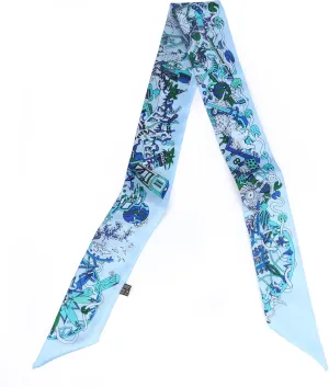 MEISEE Mulberry silk Scarf hair ribbons for hair handbag scarf Tie Bundle Scarf Neckerchief Head Scarf for women 2"*35"
