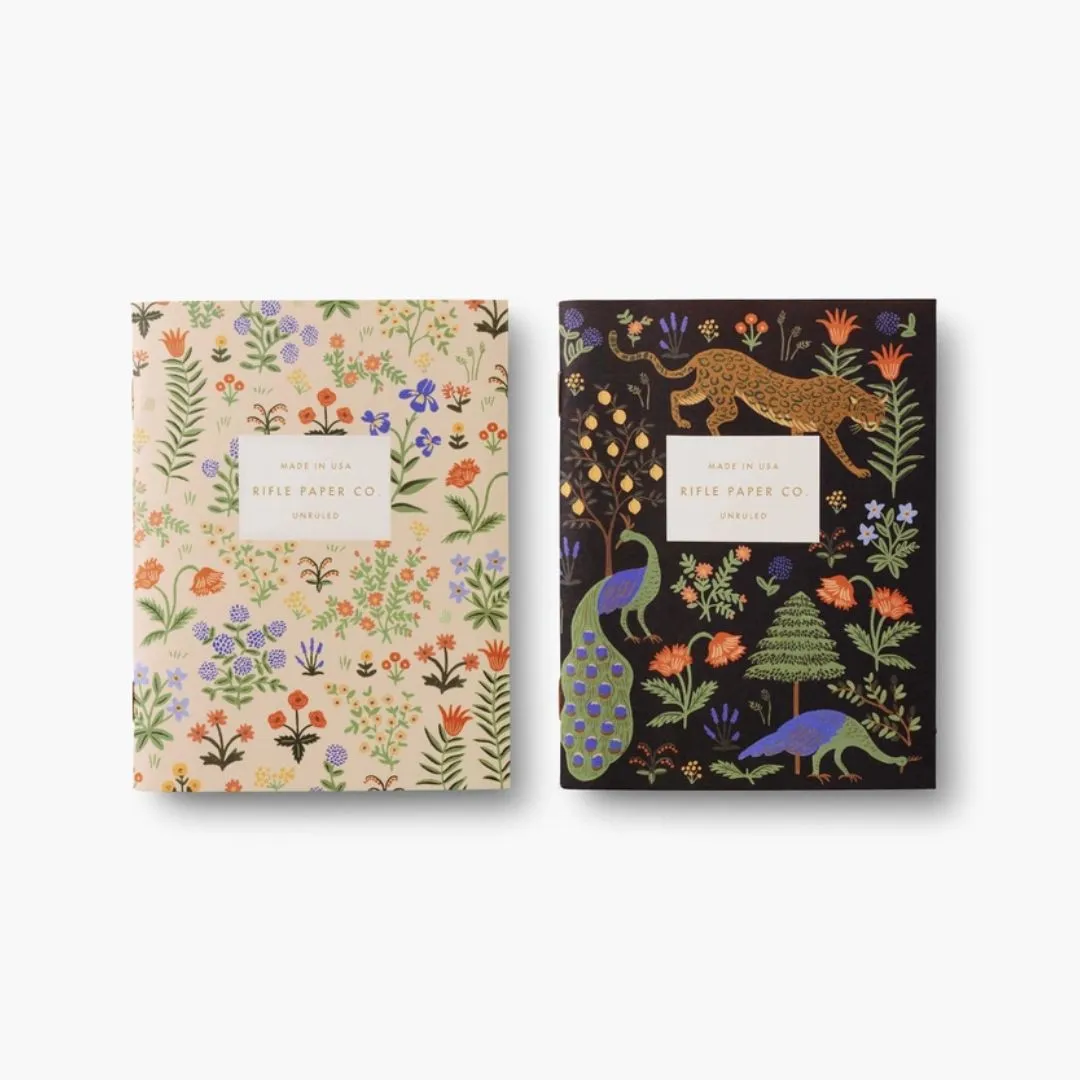 Menagerie Pocket Notebooks (Pair of 2)