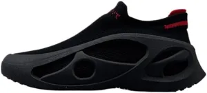 Men's Knit Mesh Shoes Breathable Comfortable Lightweight Sport Shoes Black for Hiking Running Gym Walking