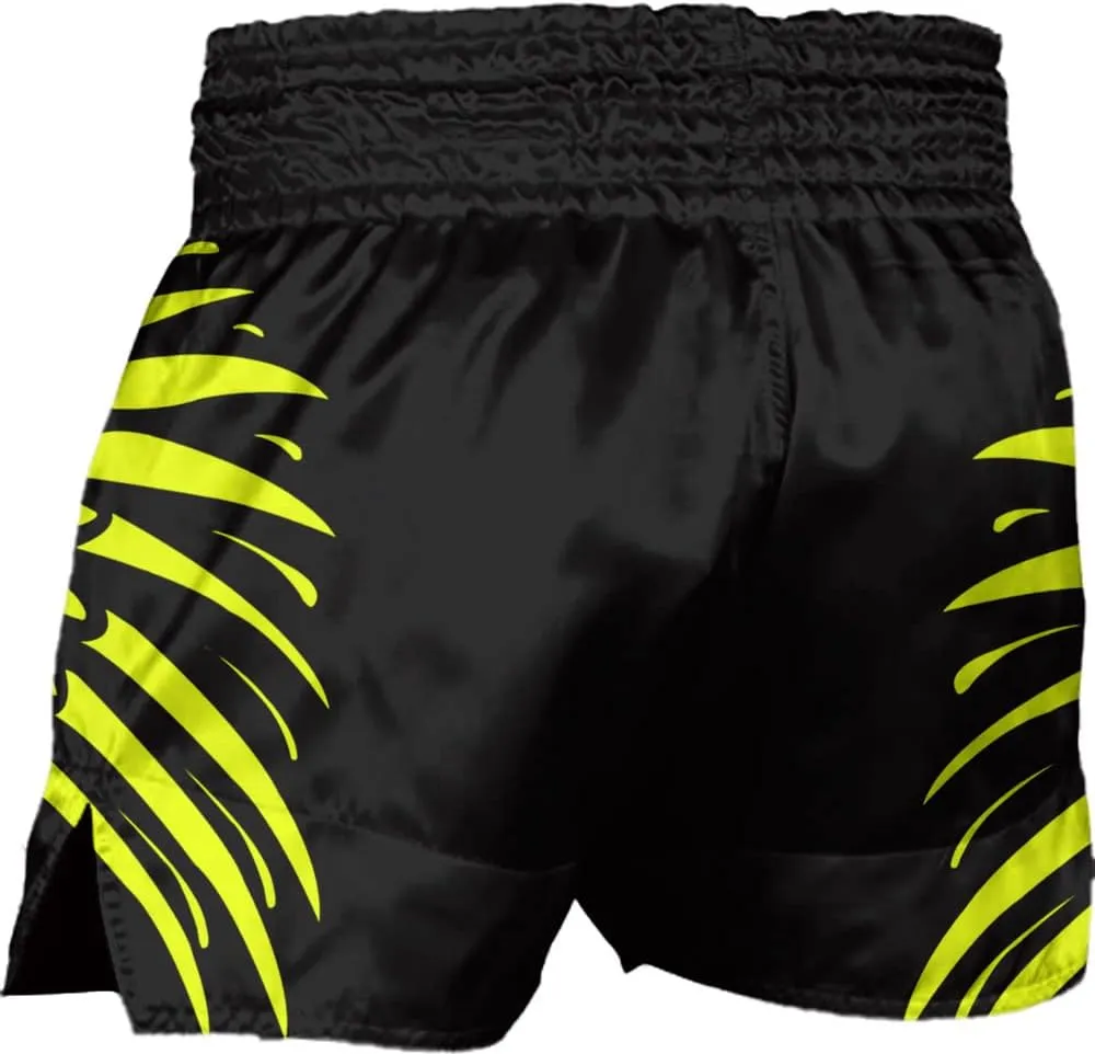 Men's Red Cross X Muay Thai Boxing Shorts Gym Sports Trunks