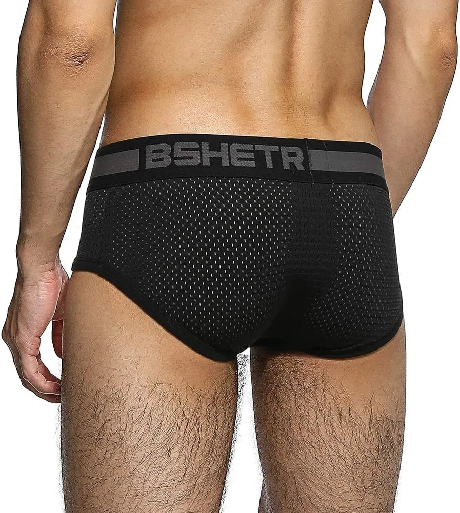 Men's Underwear Briefs 5-Pack Cotton Low Rise Multi Color Soft Underpant