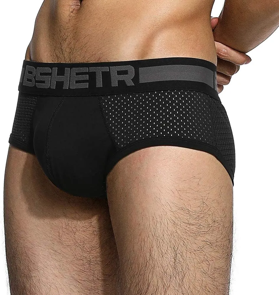 Men's Underwear Briefs 5-Pack Cotton Low Rise Multi Color Soft Underpant