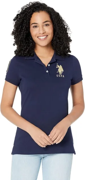 Metallic Print Polo by U.S. Polo Assn.