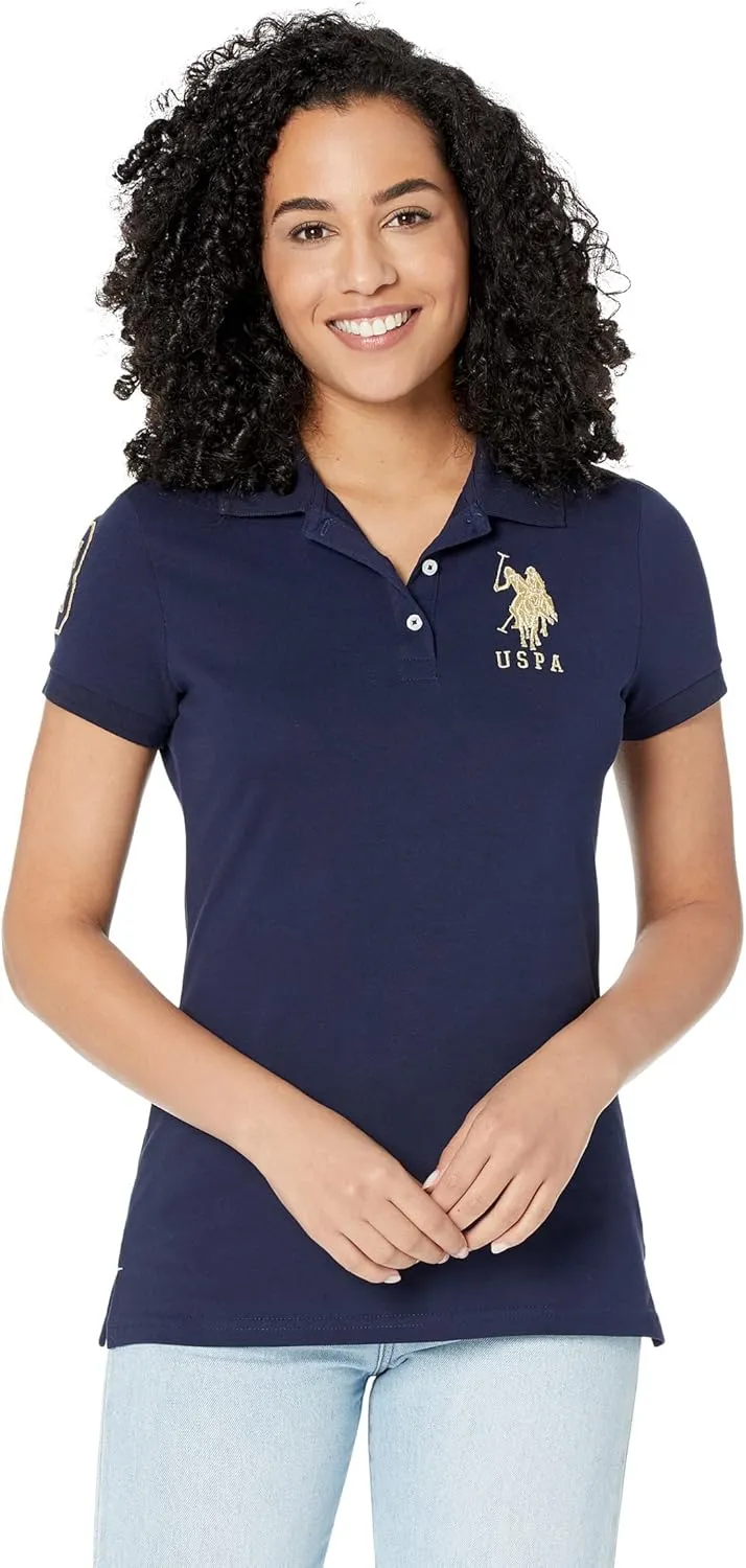 Metallic Print Polo by U.S. Polo Assn.
