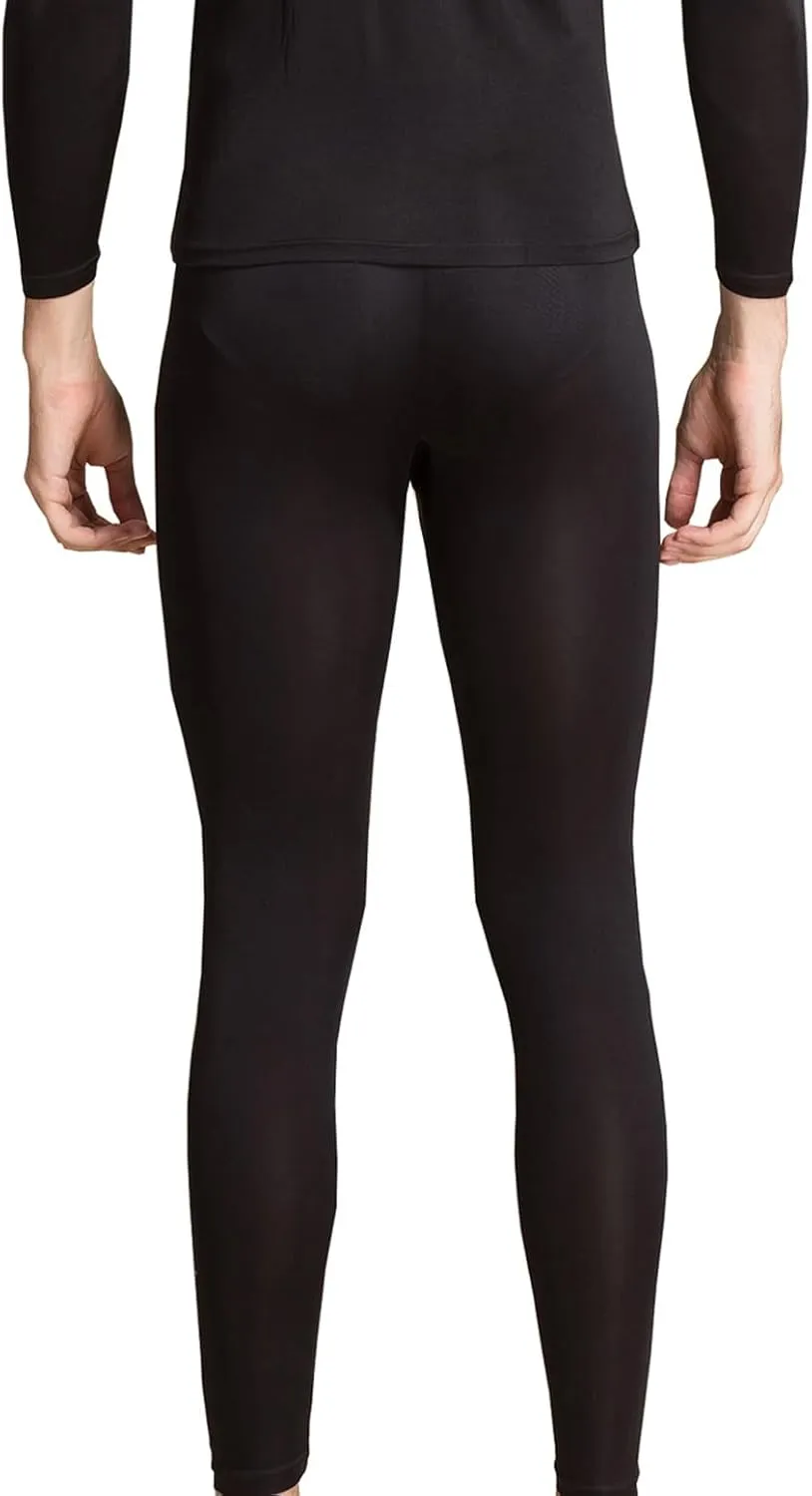 METWAY Silk Long Underwear Men's Mulberry Silk Long Johns Top and Bottom Thermal Underwear Set/Base Layer