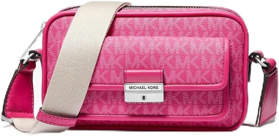 Michael Kors Bradshaw XS Signature Logo Camera Crossbody Bag