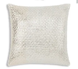 Mika Gold & Silver Foil Accent Pillow