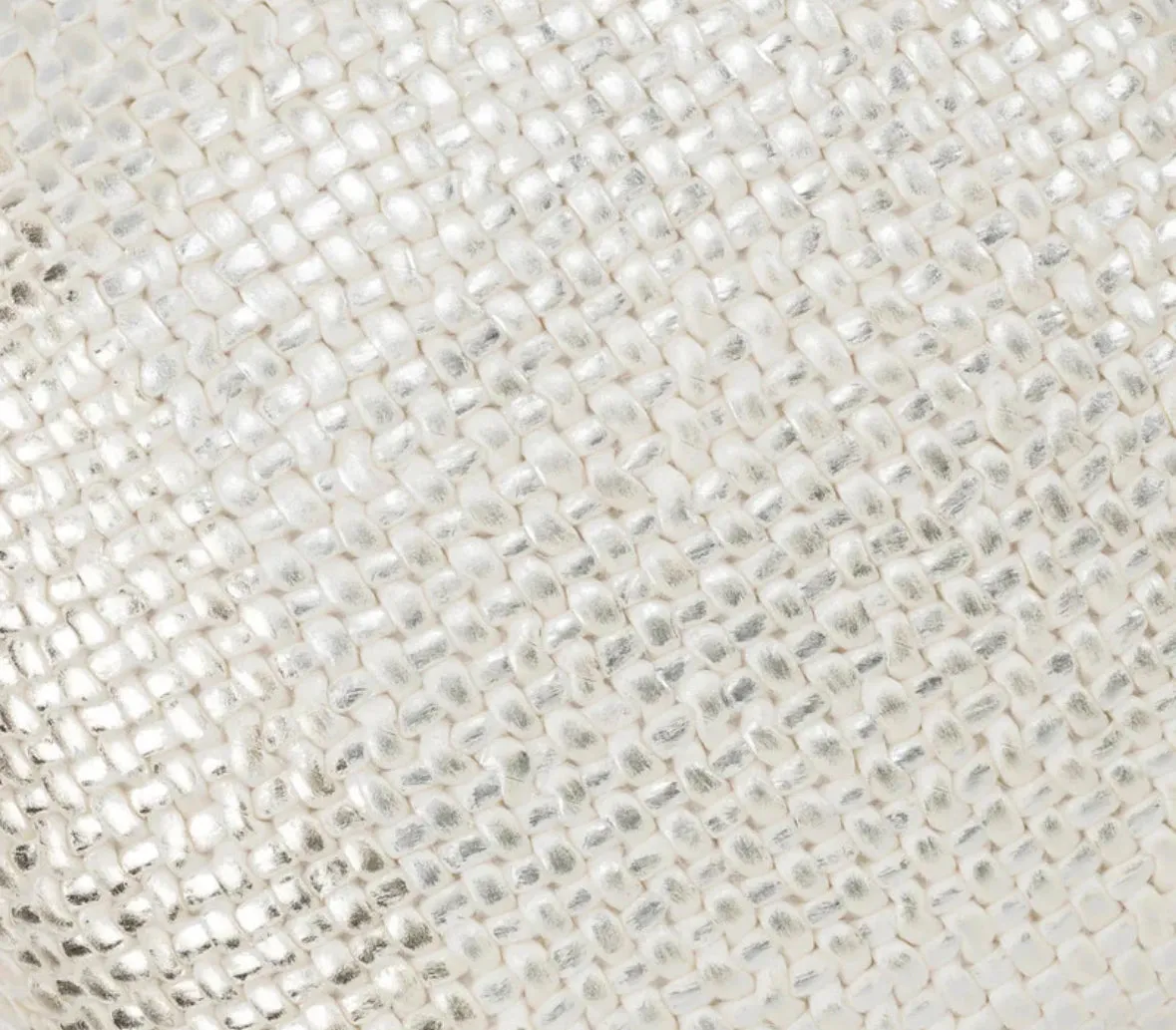 Mika Gold & Silver Foil Accent Pillow
