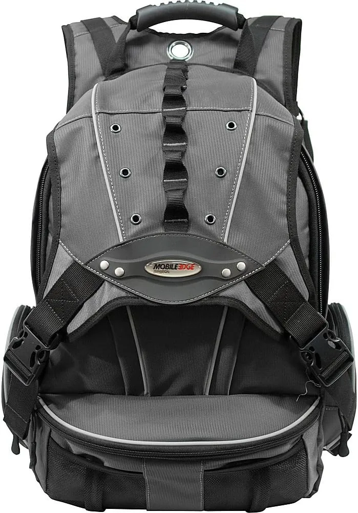 Mobile Edge Premium Backpack, Graphite, 17.3