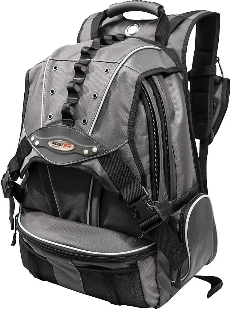 Mobile Edge Premium Backpack, Graphite, 17.3