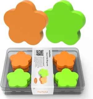 MOMOMA Sous Vide Magnets 12Pcs (6 Orange&6 Green)–Food-Grade Silicone Coated Weights, Keep Bags Submerged, Multi-Use for Cooking, Display, Home&Office,Magnetic Weights Works on All Sous Vide Machines
