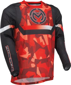 MOOSE RACING Sahara* Jersey - Red/Black - Large 2910-7206