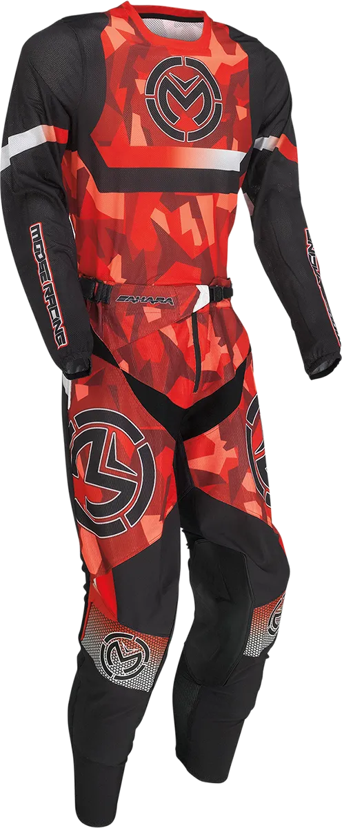 MOOSE RACING Sahara* Jersey - Red/Black - Large 2910-7206