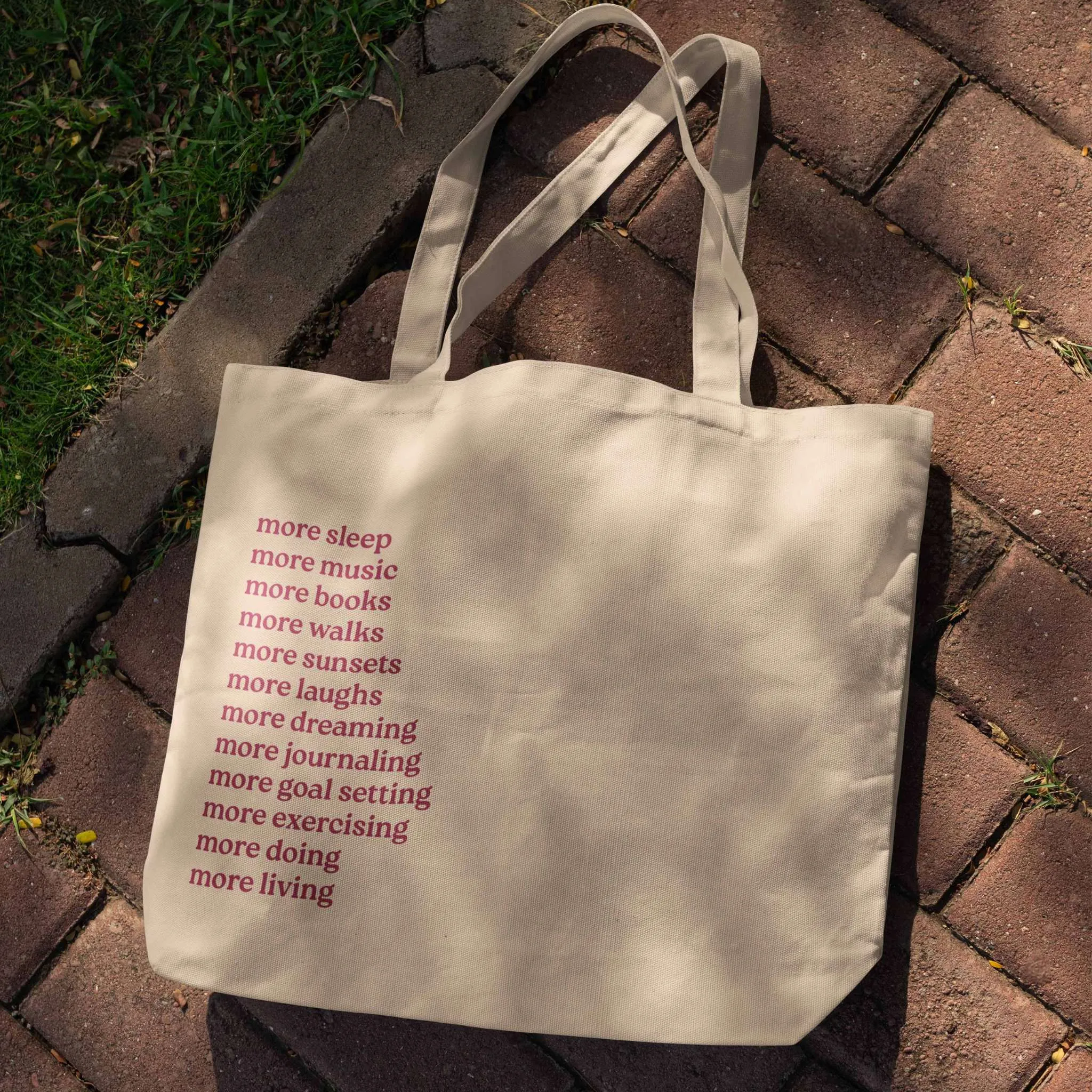 More Living Tote Bag