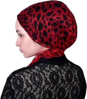 Mu LAN Silk Royal Turban | Handmade Silk Velvet Adjustable Shaper | Hijab Scarf Bonnet Shawl | Chemo Hair Loss Head Cover