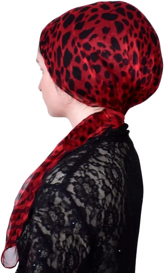 Mu LAN Silk Royal Turban | Handmade Silk Velvet Adjustable Shaper | Hijab Scarf Bonnet Shawl | Chemo Hair Loss Head Cover
