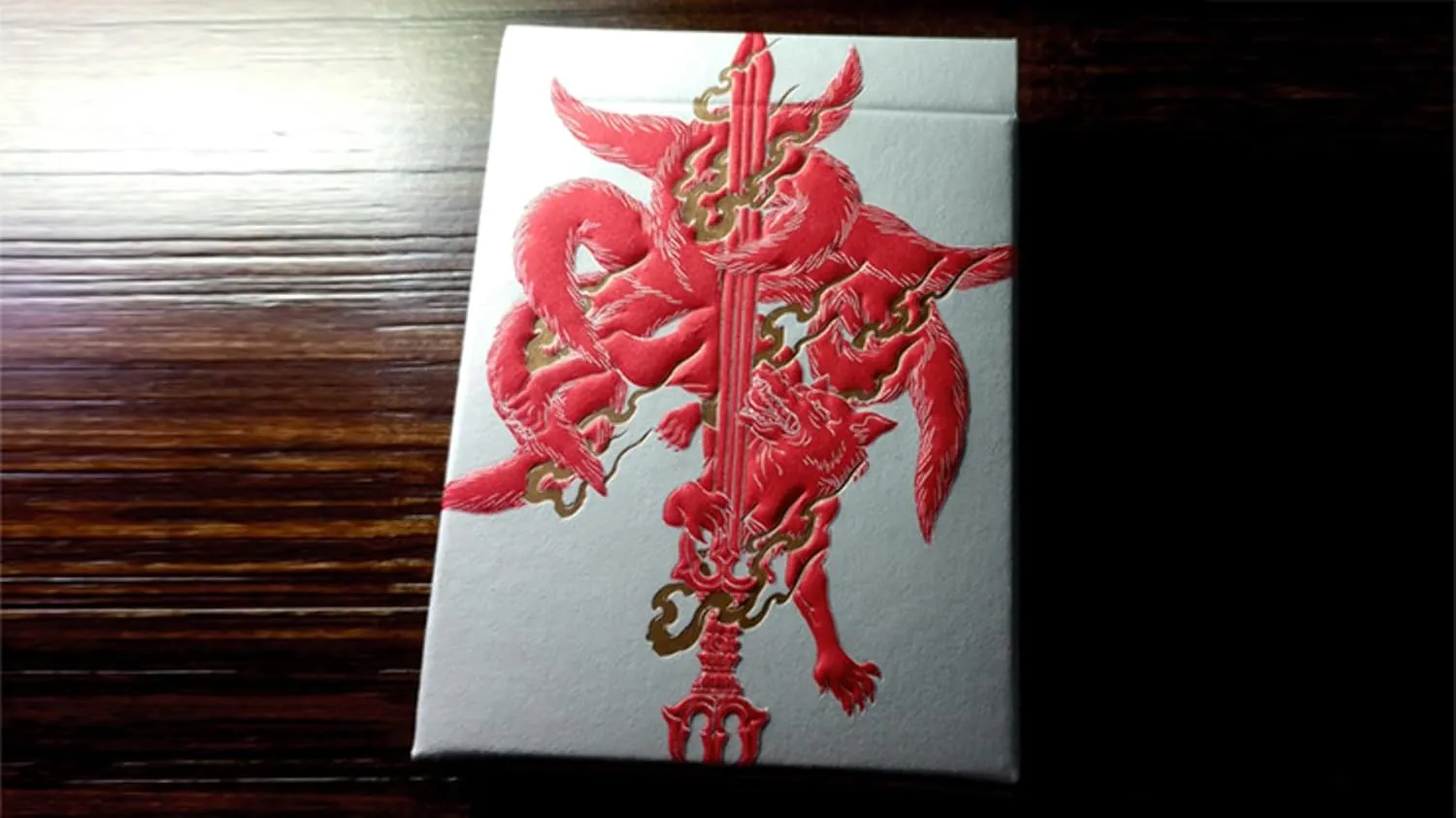 Murphy's Magic Supplies, Inc. Sumi Kitsune Tale Teller | Craft Letterpressed Tuck | Playing Cards by Card Experiment | Poker Deck | Collectable