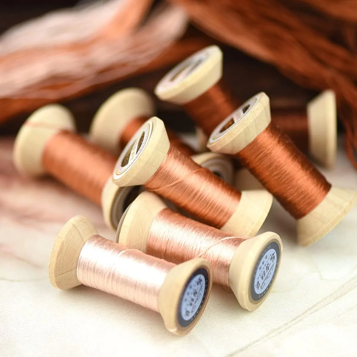Natural 100% Mulberry Handmade Embroidery Silk Thread Silk Floss (100)