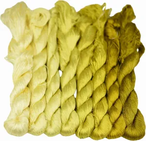 Natural 100% Silk Thread, Handmade Embroidery Thread Silk Floss 8 Colors 110m Each (63)