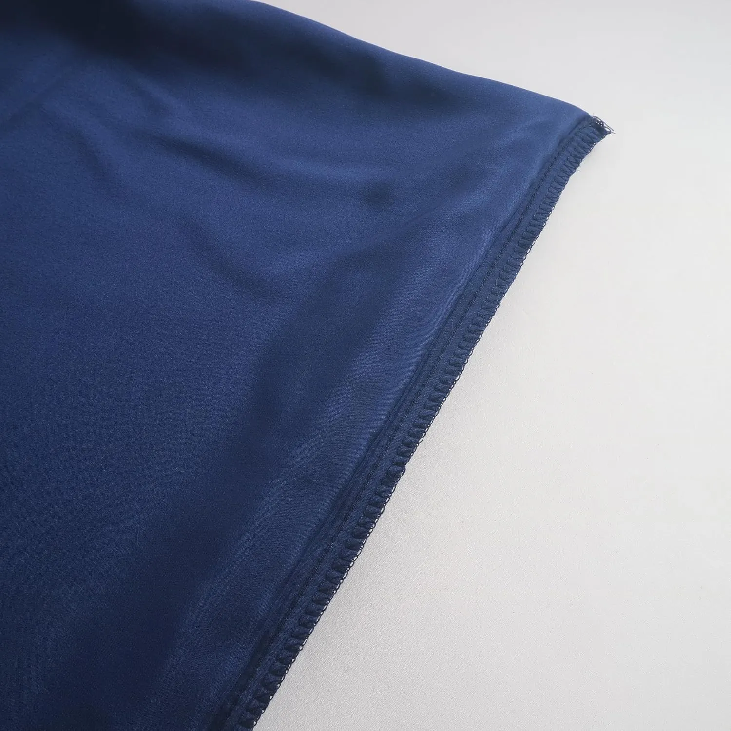 Nature Silk Pillowcase 14x20 Double Sides 100% Mulberry Silk 19 Momme Thick Silk Pillow Cover for Bed Pillow Sham Cover Toddler Size 36x51cm Pillowcase, Navy Blue 1 Piece