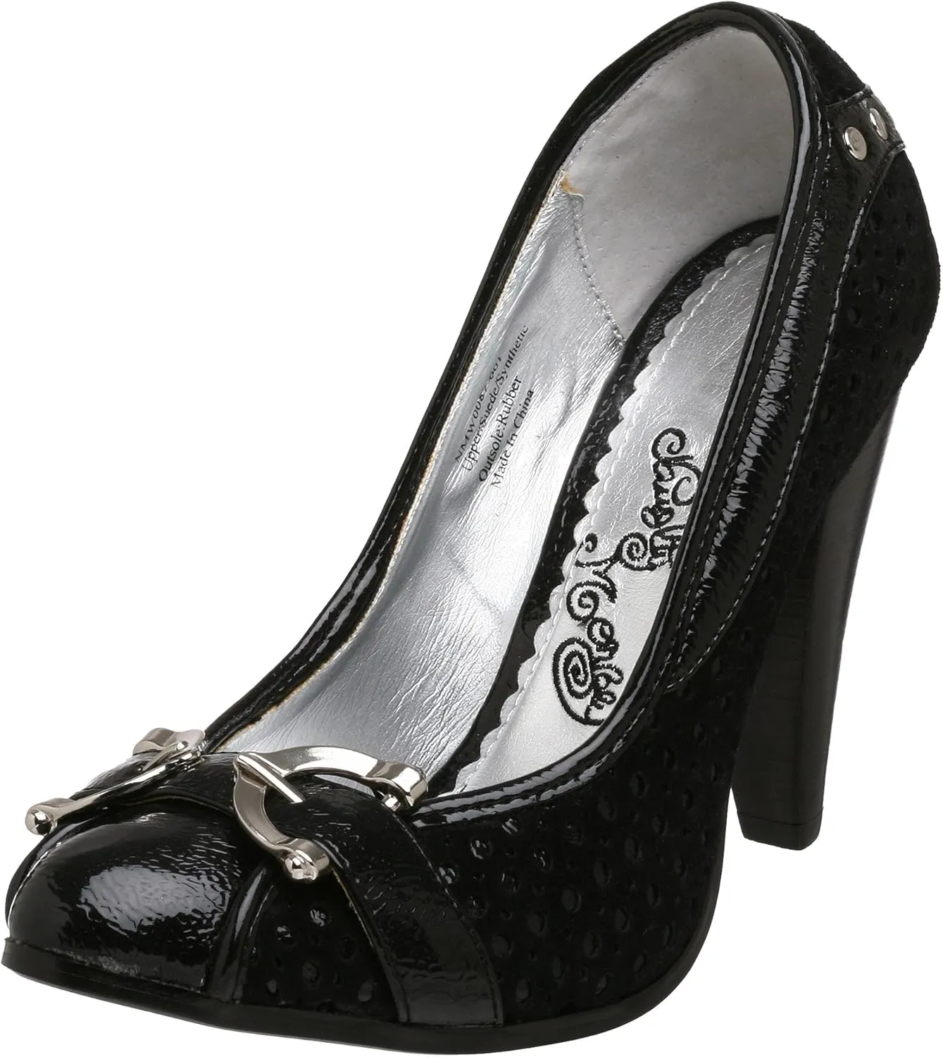 Naughty Monkey Women's Mesh Around Pump