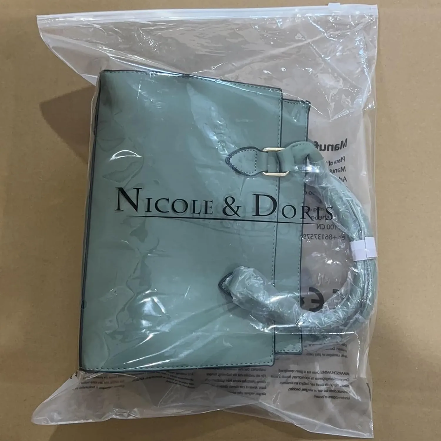 NICOLE & DORIS Women Handbag Designer Shoulder Bag Tote Bags Crocodile Pattern Crossbody Bag PU Leather Top Handle Bags