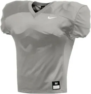Nike Mens Team Stock Vapor Varsity V Neck Short Sleeve Jersey Football Casual - White