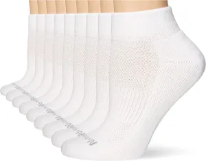 No nonsense Women’s Cushioned Mesh Quarter Top Ankle Socks - Premium Comfort for Women