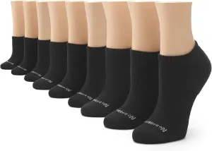 No Nonsense Women's Soft & Breathable Cushioned No Show Liner with Ventilation