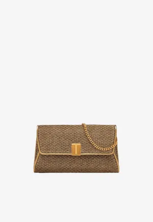 Nobile Textured Fabric Clutch