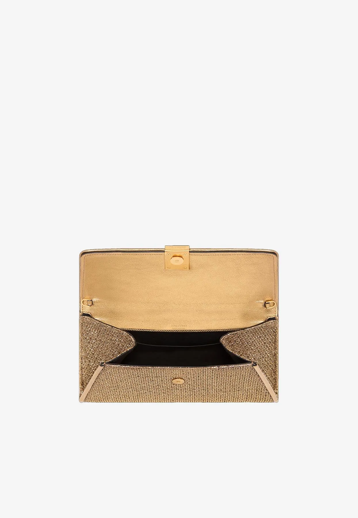 Nobile Textured Fabric Clutch