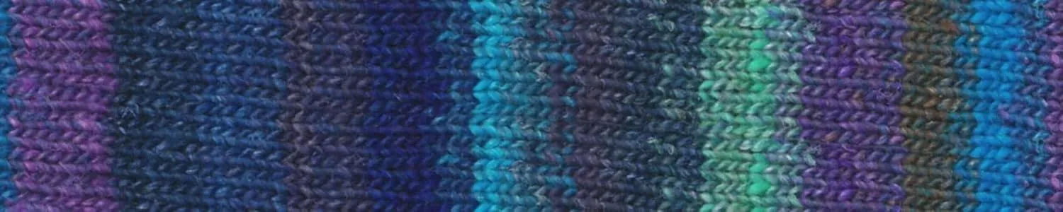 Noro Silk Garden, 373 - Blues-Sea Green-Violet-Nut