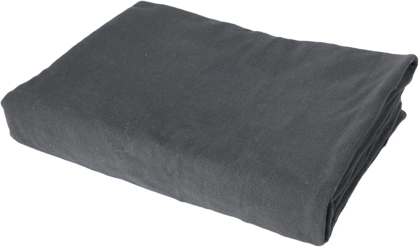 ObboMed® SH-4210G Ultra-Soft Deluxe Electric 12V, 60W Luxurious Comfy Polar Fleece Heated Travel Car Blanket, with Premium Cigarette Lighter Plug for Automobile, Vehicle, Gray, Size 61” x 41.3”