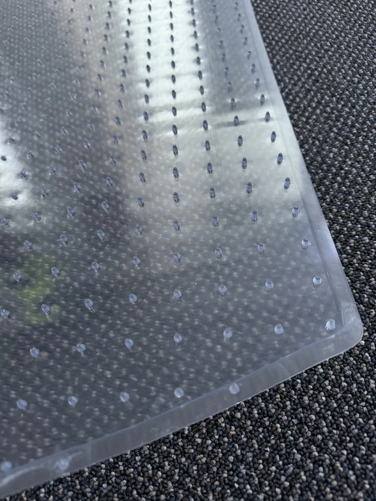 Office Chair Mat PVC Carpet Protector 124x99cm