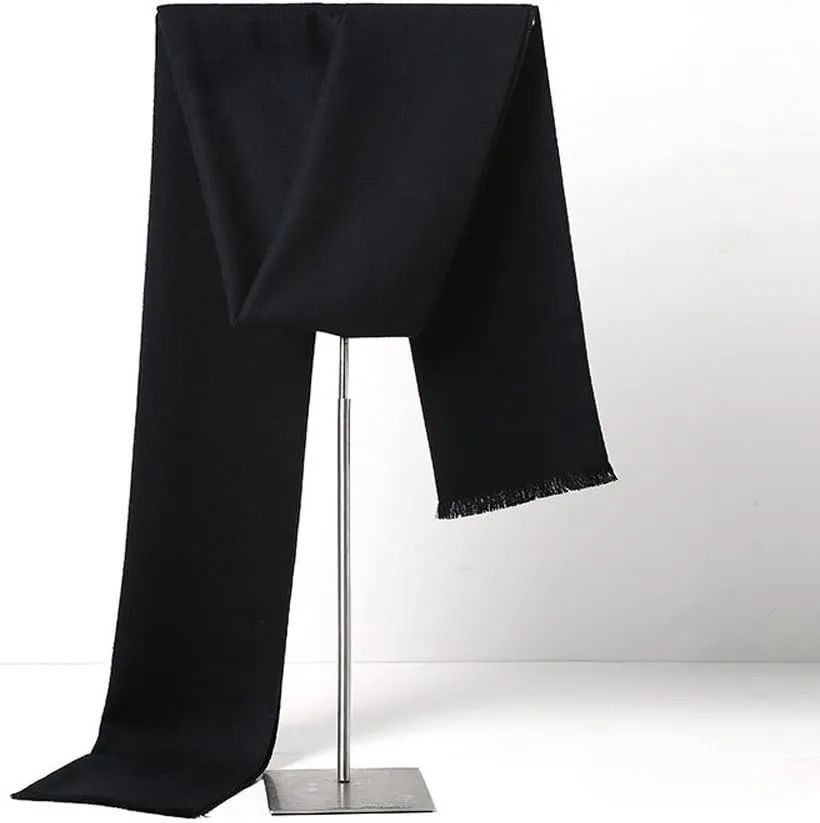OHAYOMI Mens Scarf Winter Fashion Formal Soft Scarves for Men