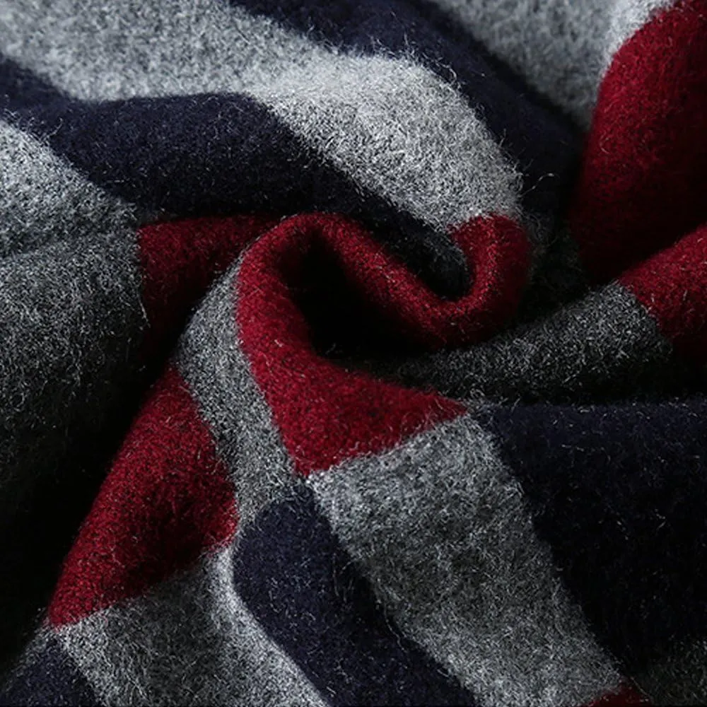 OHAYOMI Mens Scarf Winter Fashion Formal Soft Scarves for Men