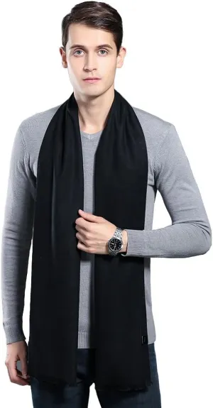 OHAYOMI Mens Scarf Winter Fashion Formal Soft Scarves for Men