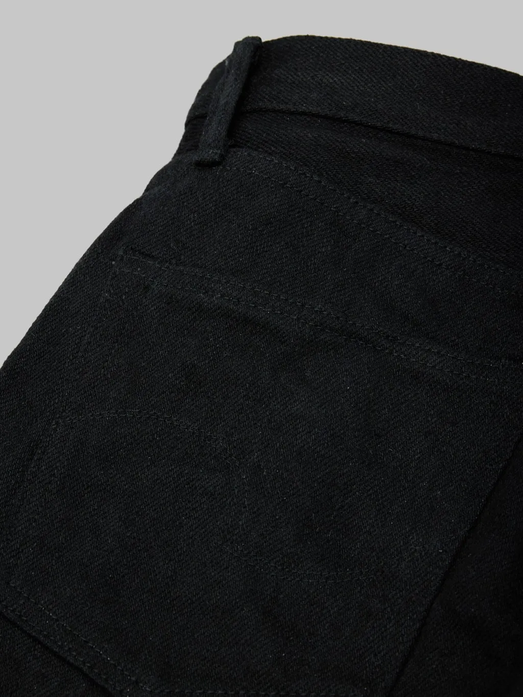 ONI Denim 200ZR-BKBK "Secret Black Denim" 20oz Wide Straight Jeans