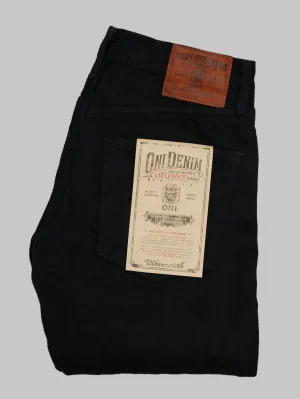 ONI Denim 200ZR-BKBK "Secret Black Denim" 20oz Wide Straight Jeans