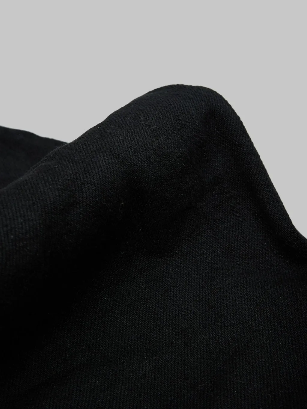 ONI Denim 200ZR-BKBK "Secret Black Denim" 20oz Wide Straight Jeans