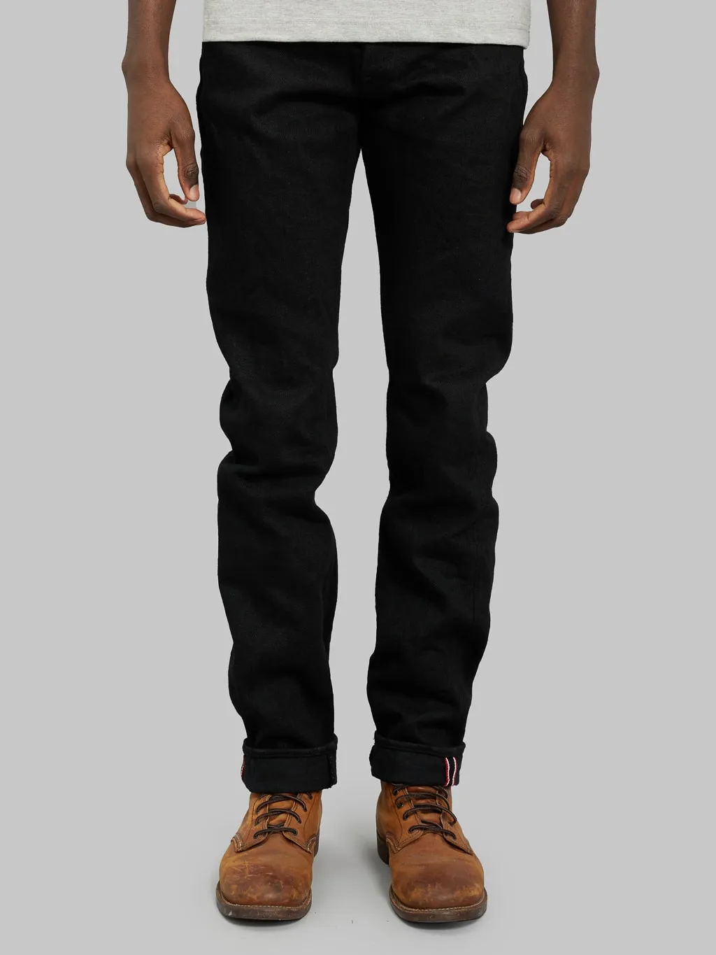 ONI Denim 246ZR-BKBK "Secret Black Denim" 20oz Neat Straight Jeans