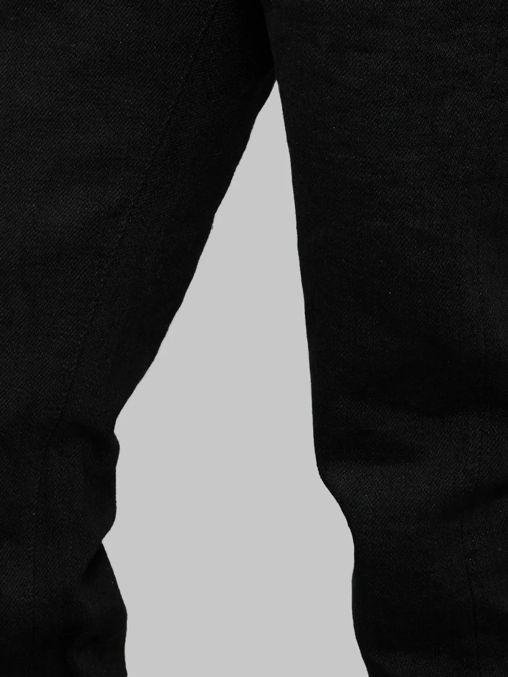 ONI Denim 246ZR-BKBK "Secret Black Denim" 20oz Neat Straight Jeans