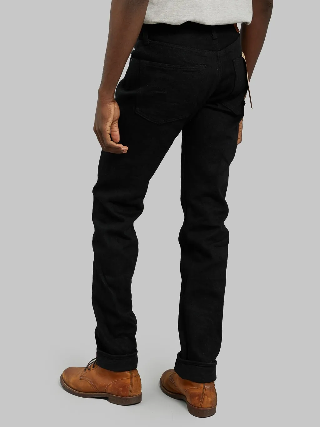 ONI Denim 246ZR-BKBK "Secret Black Denim" 20oz Neat Straight Jeans