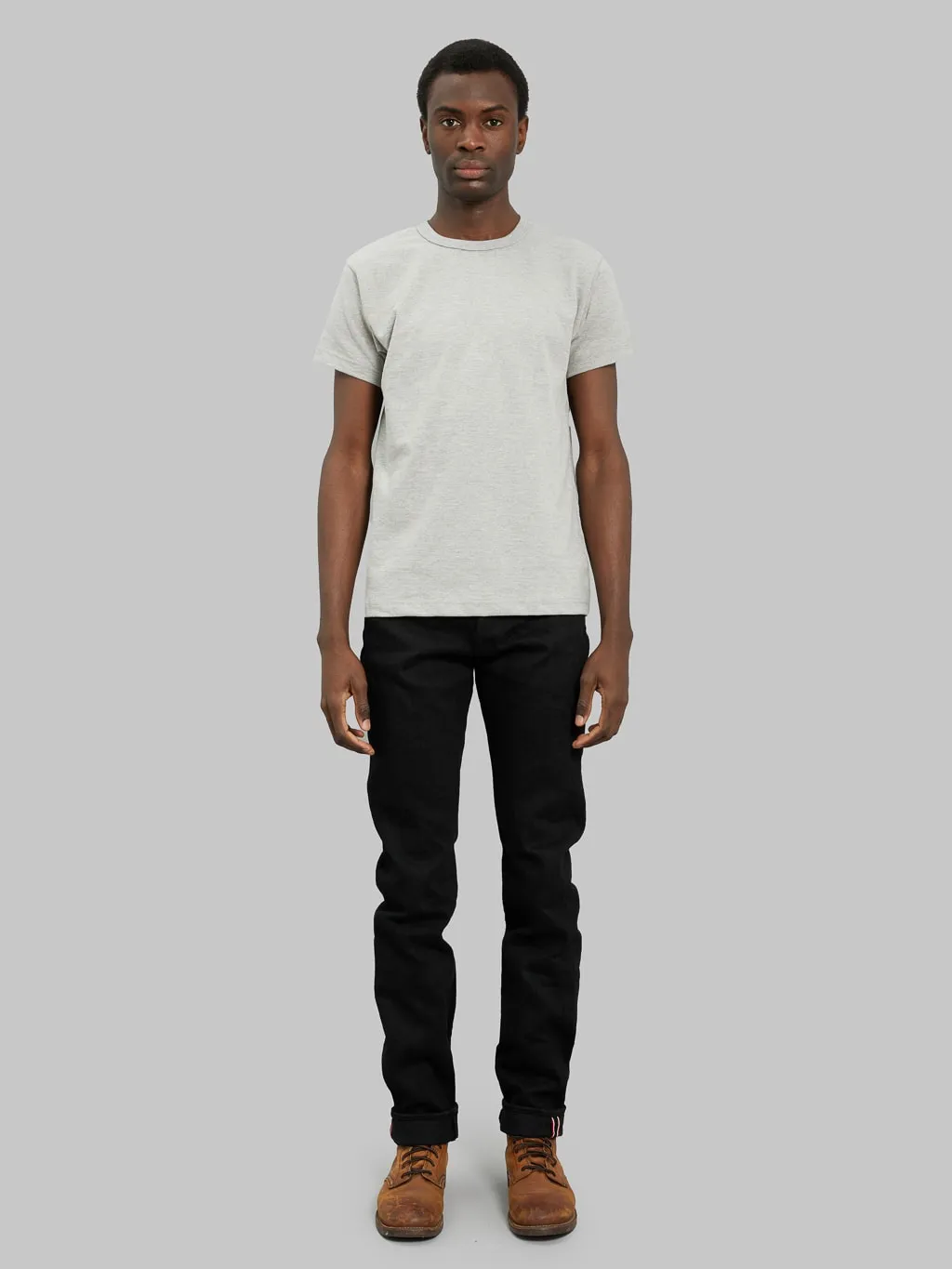 ONI Denim 246ZR-BKBK "Secret Black Denim" 20oz Neat Straight Jeans