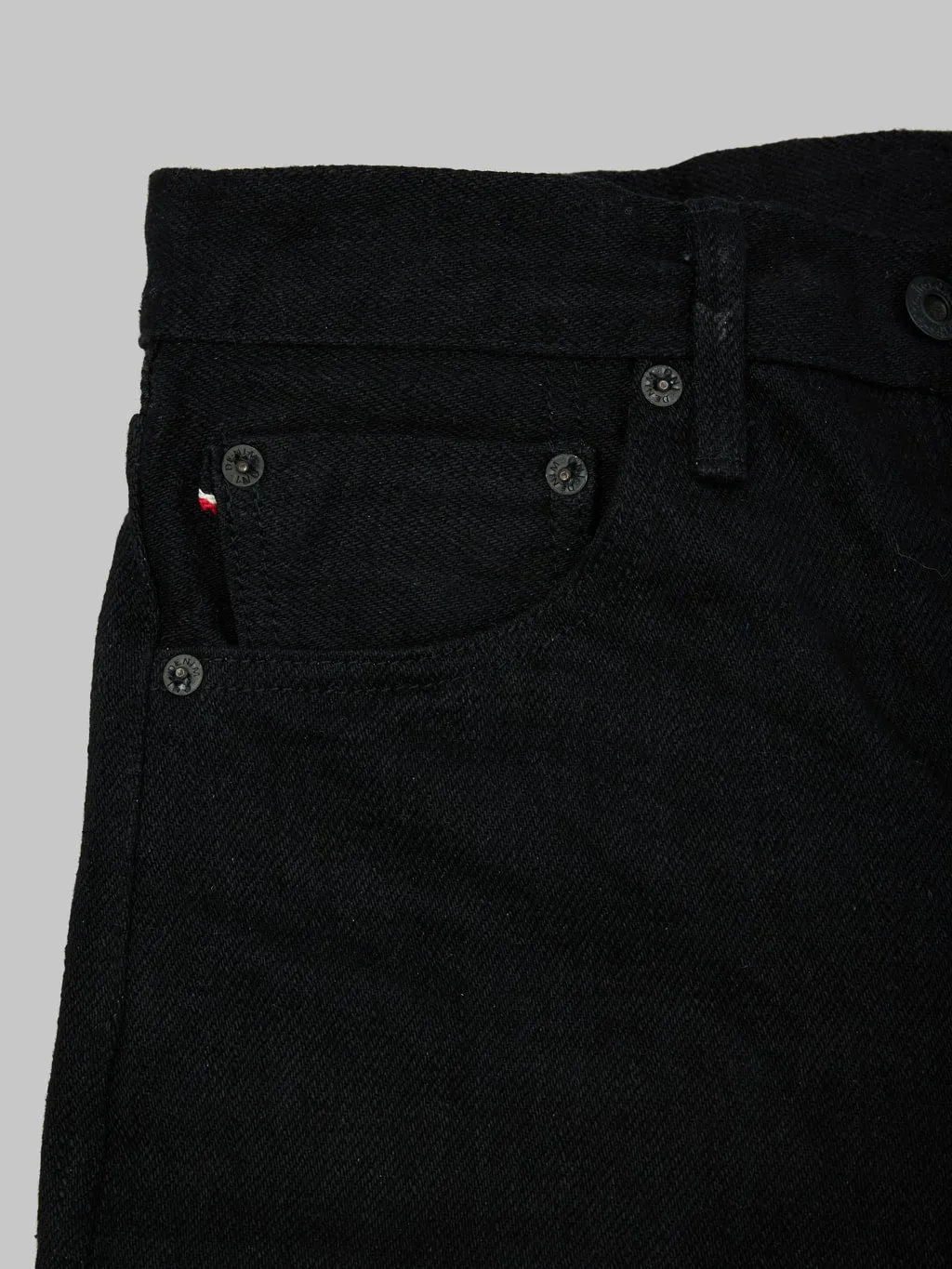 ONI Denim 288ZR-BKBK "Secret Black Denim" 20oz Regular Straight Jeans