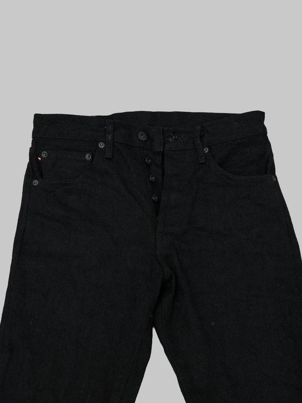 ONI Denim 288ZR-BKBK "Secret Black Denim" 20oz Regular Straight Jeans