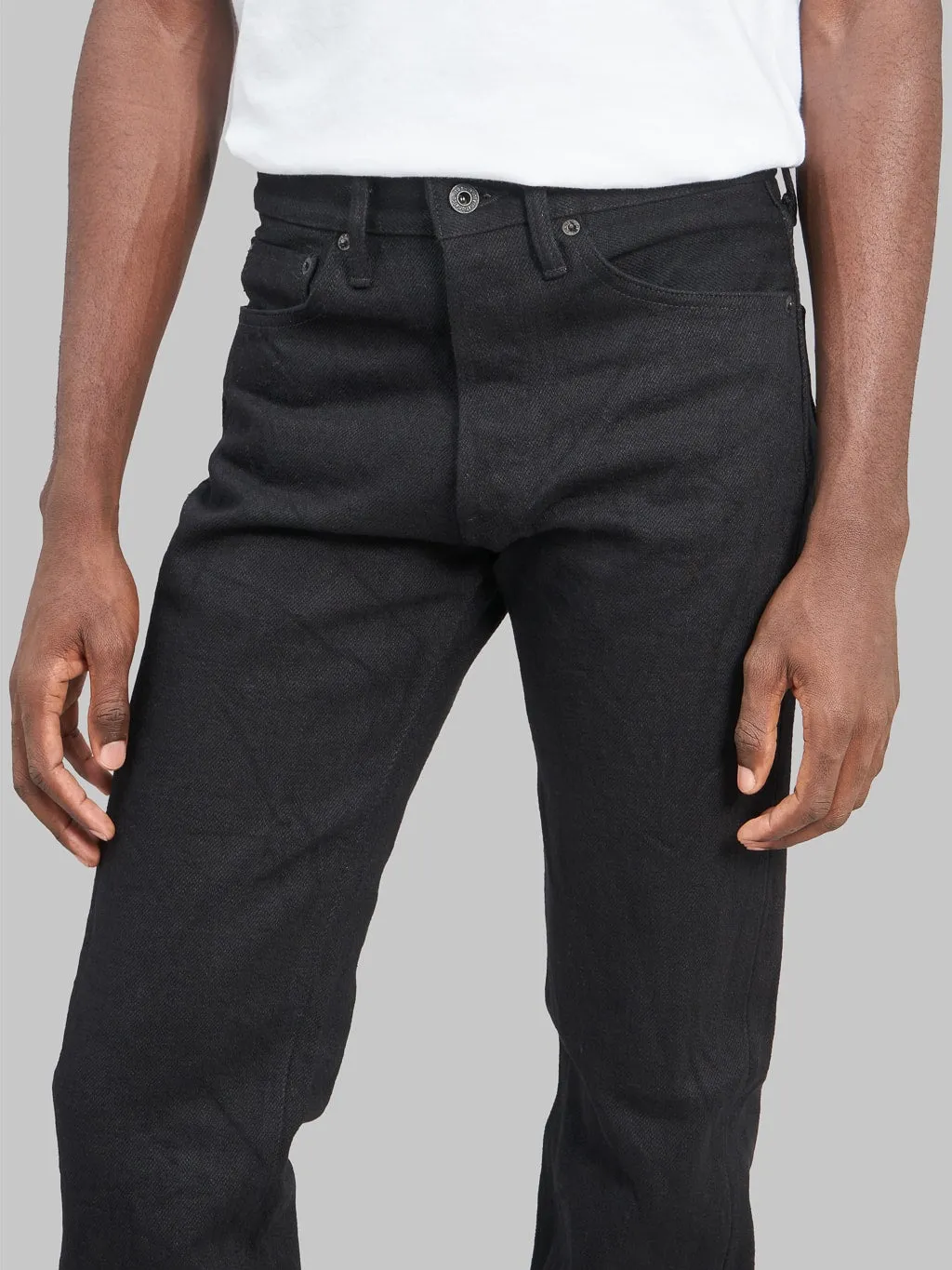 ONI Denim 288ZR-BKBK "Secret Black Denim" 20oz Regular Straight Jeans