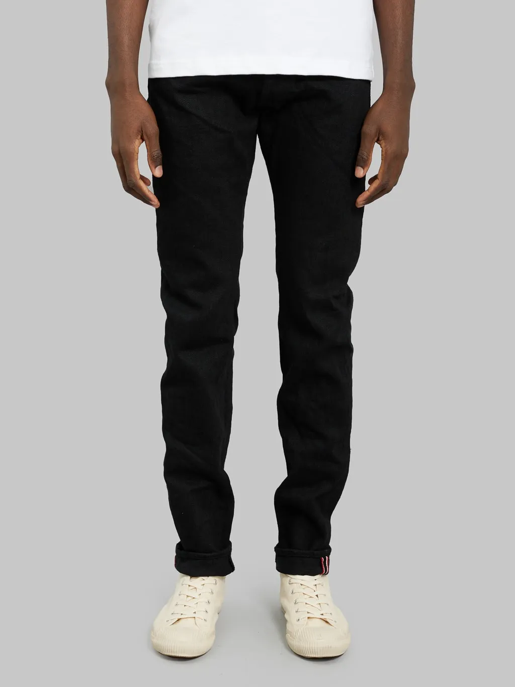ONI Denim 622ZR-BKBK "Secret Black Denim" 20oz Relaxed Tapered Jeans