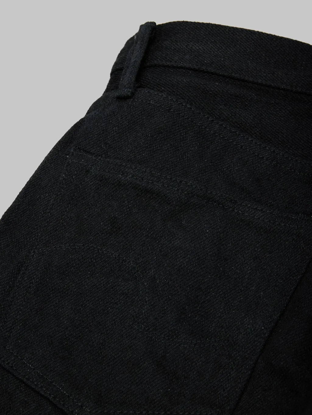 ONI Denim 622ZR-BKBK "Secret Black Denim" 20oz Relaxed Tapered Jeans